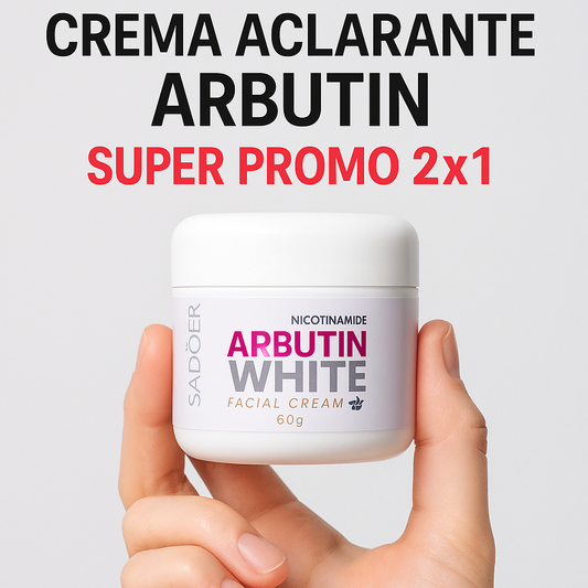 Crema Aclarante Arbutin 2x1